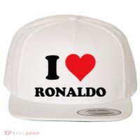I Heart R.onaldo F.irst Name I Love Personalized S.tuff Wool Snapback Cap
