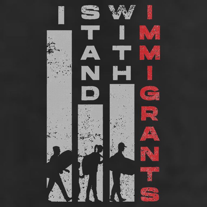 Immigrants Human Rights And I Stand With Immigrants Golf Towel