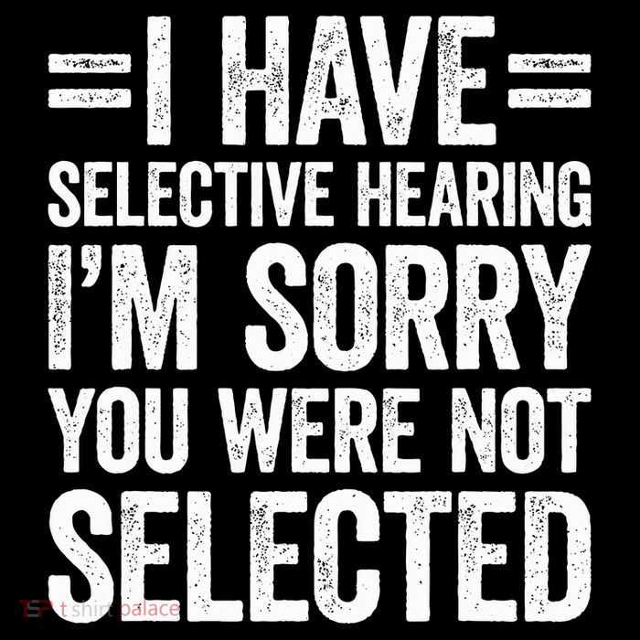 I Have Selective Hearing You WerenT Selected Pom Pom 12in Knit Beanie