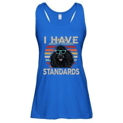 I Have Standards Poodle Ladies Essential Flowy Tank