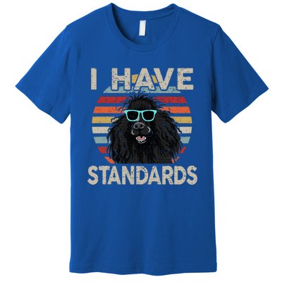 I Have Standards Poodle Premium T-Shirt