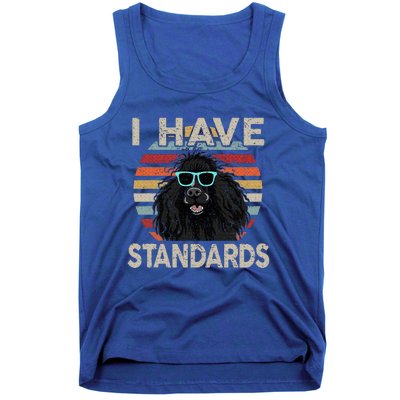 I Have Standards Poodle Tank Top