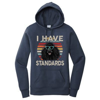 I Have Standards Poodle Women's Pullover Hoodie