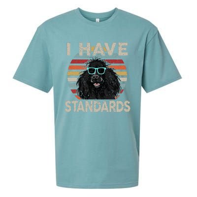 I Have Standards Poodle Sueded Cloud Jersey T-Shirt