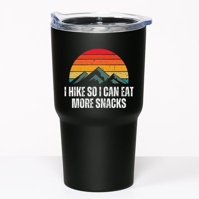 I Hike So I Can Eat More Snacks As A Funny Hiking Tumbler