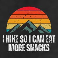 I Hike So I Can Eat More Snacks As A Funny Hiking 25L Jumbo Tote