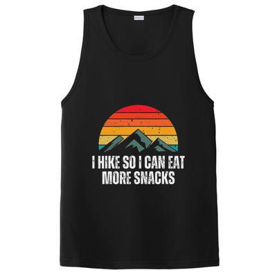 I Hike So I Can Eat More Snacks As A Funny Hiking PosiCharge Competitor Tank