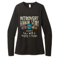 Introvert Horror story Working Group Back To School  Womens CVC Long Sleeve Shirt