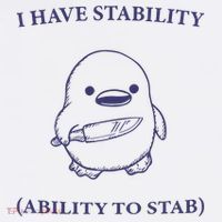 I Have Stability Ability To Stab T-Shirt