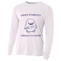 I Have Stability Ability To Stab Cooling Performance Long Sleeve Crew