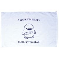 I Have Stability Ability To Stab Microfiber Hand Towel