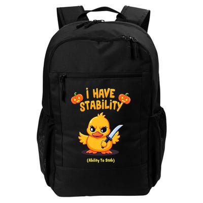 I Have Stability Ability To Stab Daily Commute Backpack