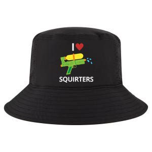 I Heart Squirters Funny Water Gun Cool Comfort Performance Bucket Hat