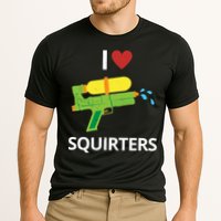 I Heart Squirters Funny Water Gun Cooling Performance Crew T-Shirt