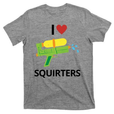 I Heart Squirters Funny Water Gun T-Shirt