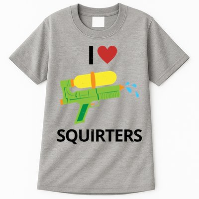 I Heart Squirters Funny Water Gun Tall T-Shirt