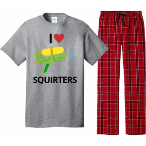 I Heart Squirters Funny Water Gun Pajama Set