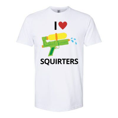 I Heart Squirters Funny Water Gun Softstyle® CVC T-Shirt