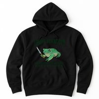 I Have Stability Ability To Stab Funny Frog Hoodie
