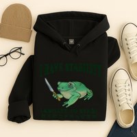I Have Stability Ability To Stab Funny Frog Hoodie