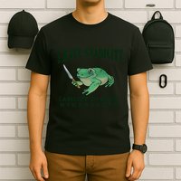 I Have Stability Ability To Stab Funny Frog T-Shirt