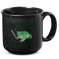 I Have Stability Ability To Stab Funny Frog 15oz Campfire Ceramic Mug