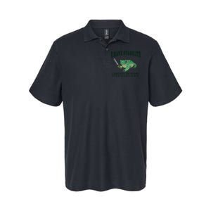 I Have Stability Ability To Stab Funny Frog Softstyle Adult Sport Polo