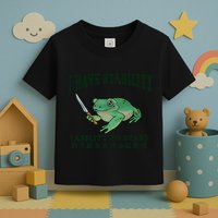 I Have Stability Ability To Stab Funny Frog Toddler T-Shirt