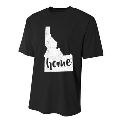 Idaho Home State Youth Performance Sprint T-Shirt