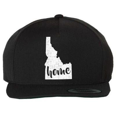 Idaho Home State Wool Snapback Cap