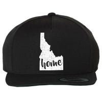 Idaho Home State Wool Snapback Cap
