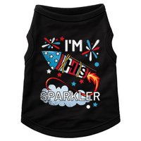I'm His Sparkler July 4th His And Hers Matching Couples Cute Doggie Tank