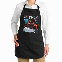 I'm His Sparkler July 4th His And Hers Matching Couples Cute Apron