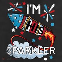 I'm His Sparkler July 4th His And Hers Matching Couples Cute Adult Drive Performance Visor