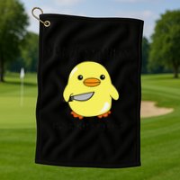 I Have Stability Ability To Stab Funny Meme Sayings Golf Towel