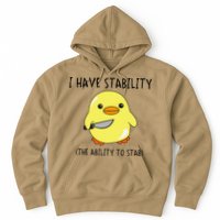 I Have Stability Ability To Stab Funny Meme Sayings Hoodie