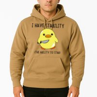 I Have Stability Ability To Stab Funny Meme Sayings Hoodie