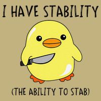 I Have Stability Ability To Stab Funny Meme Sayings Tall Long Sleeve T-Shirt