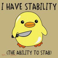 I Have Stability Ability To Stab Funny Meme Sayings Cooling Performance Long Sleeve Crew