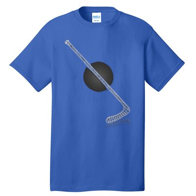 Ice Hockey Stick Player Gift Tall T-Shirt