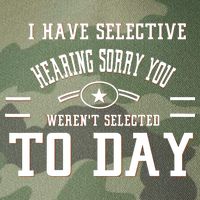 I Have Selective Hearing Sorry You Werent Selected Today Legacy Tie Dye Trucker Hat