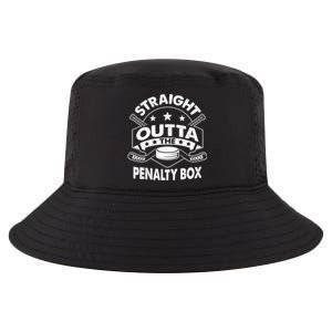 Ice Hockey Straight Outta Penalty Box Funny Meaningful Gift Cool Comfort Performance Bucket Hat