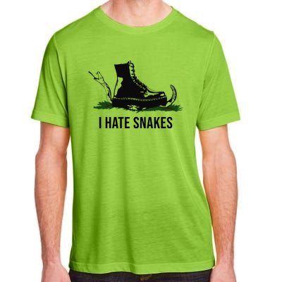 I Hate Snakes Don't Thread On Me Flag Adult ChromaSoft Performance T-Shirt