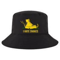 I Hate Snakes Don't Thread On Me Flag Cool Comfort Performance Bucket Hat