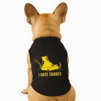 I Hate Snakes Don't Thread On Me Flag Doggie Tank