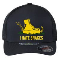 I Hate Snakes Don't Thread On Me Flag Flexfit Unipanel Trucker Cap
