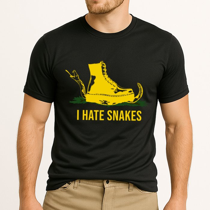 I Hate Snakes Don't Thread On Me Flag Performance Shirt