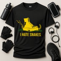 I Hate Snakes Don't Thread On Me Flag Performance Shirt