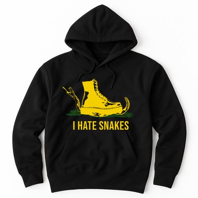 I Hate Snakes Don't Thread On Me Flag Hoodie