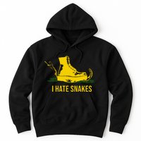 I Hate Snakes Don't Thread On Me Flag Hoodie